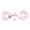 Kajdanki z futerkiem Fetish Pleasure Fluffy Handcuffs Pink